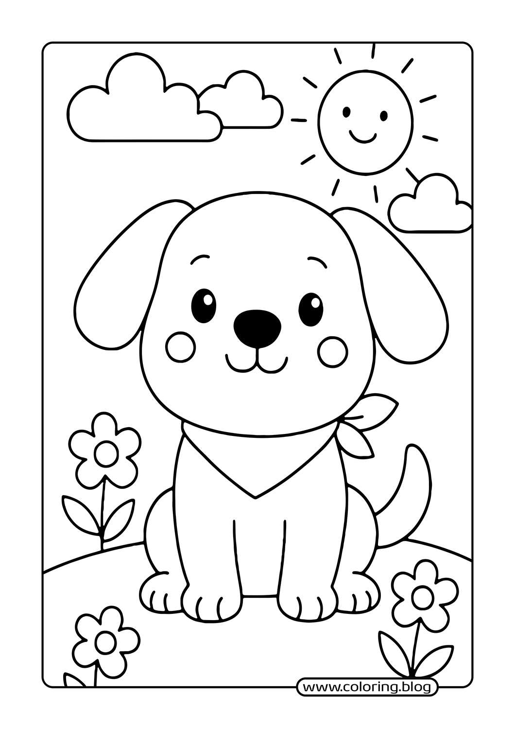 Fancy Goldfish coloring page