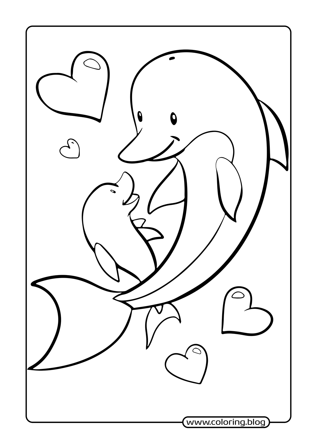 Fancy Goldfish coloring page