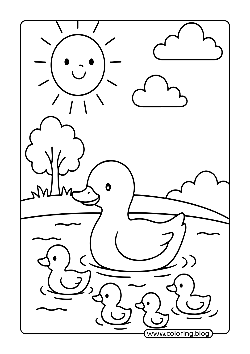 Little Mouse on Cheese coloring page