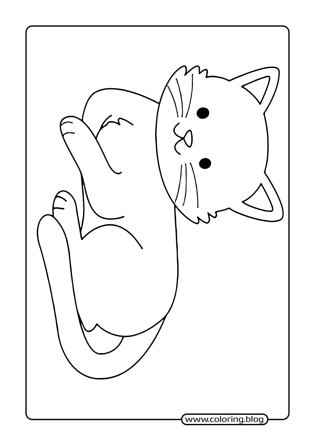 Friendly Dinosaur coloring page