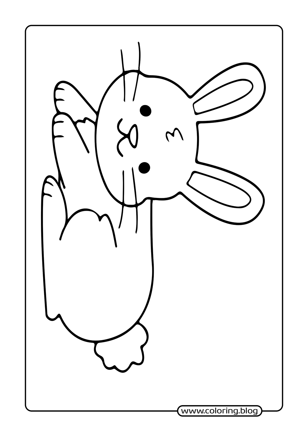 Octopus with Friends coloring page