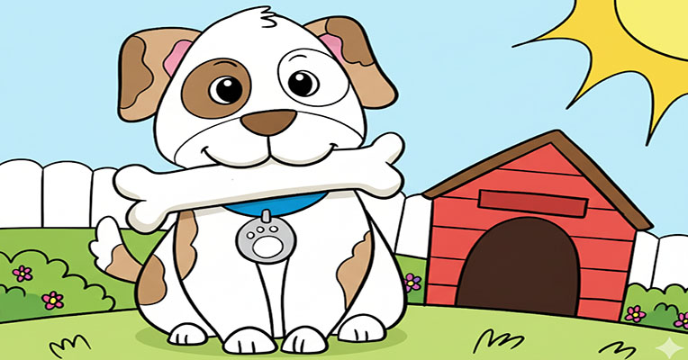 Dog Coloring Pages – Puppies & Fun Pet Printables