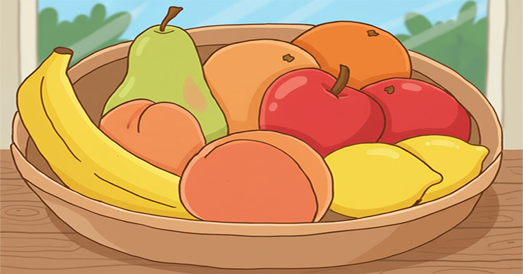 Fruit Coloring Pages – Free Healthy Fun for Kids