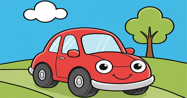 Vehicle Coloring Pages – Free Transport Printables for Kids